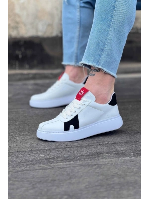 Wagoon WG040 Beyaz Siyah Erkek Casual Ayakkabı