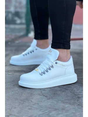 Wagoon Wg047 Beyaz Erkek Casual Ayakkabı Erkek Günlük Ayakkabı