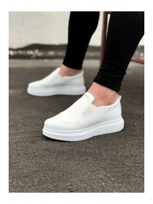 Wagoon WG049 Beyaz Düz Casual Erkek Ayakkabı