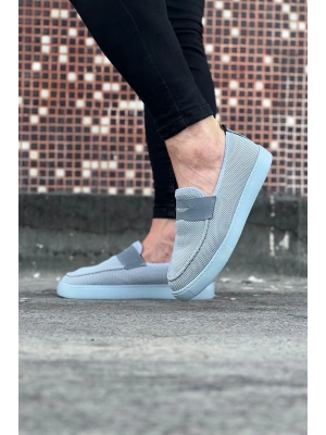 Wagoon WG061 Gri Triko Babet Erkek Casual Ayakkabı