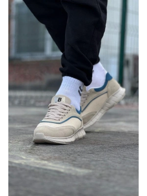 Wagoon WG062 Bej Triko Erkek Spor Ayakkabı