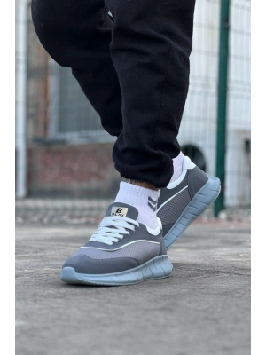 Wagoon WG062 Gri Triko Erkek Spor Ayakkabı