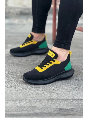 Wagoon Wg063 Kömür Füme Triko Erkek Erkek Spor Ayakkabı