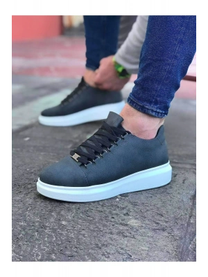 Wagoon WG08 Gri Düz Erkek Casual Ayakkabı