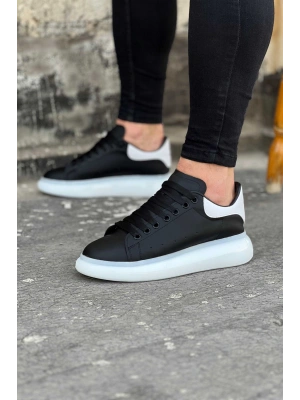 Wagoon WG095 Siyah Beyaz Erkek Casual Ayakkabı