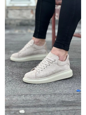 Wagoon Wg096 Bej Süet Günlük Erkek Casual Ayakkabı Erkek Günlük Ayakkabı