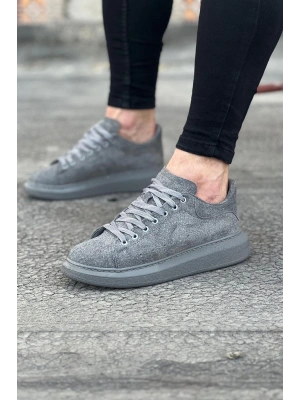 Wagoon Wg096 Gri Süet Günlük Erkek Casual Ayakkabı Erkek Günlük Ayakkabı