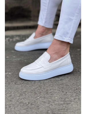 Wagoon WG161 Beyaz Rugan Erkek Casual Ayakkabı