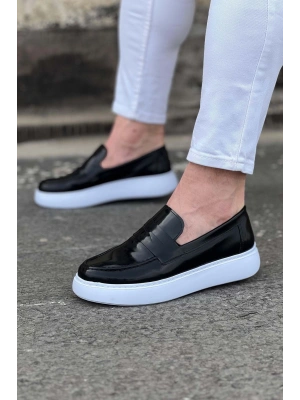 Wagoon WG161 Siyah Rugan Erkek Casual Ayakkabı