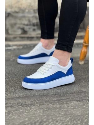 Wagoon Wg162 Beyaz Sax Ortopedik Taban Erkek Casual Ayakkabı Erkek Günlük Ayakkabı