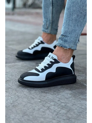 Wagoon WG301 Kömür Beyaz Erkek Casual Ayakkabı