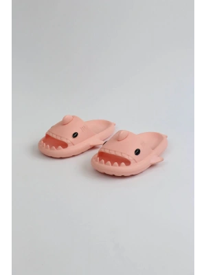 Wagoon Wg500 Köpekbalığı Pembe Unisex Tam Ortopedik Shark Slides Erkek Terlik