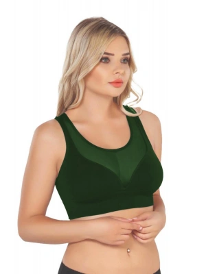 YEŞİL MI Emay 4028 Seamless Tül Toparlayıcı Büstiyer