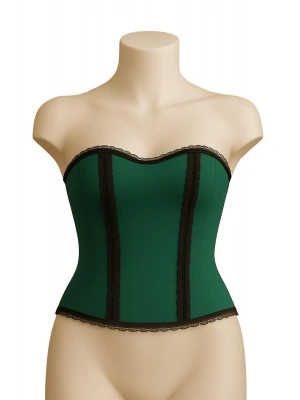 YEŞİL MI Emay 9155 F Fırfırlı Terletici Büstiyer