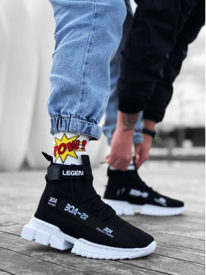 Zr-x700 Tarz Siyah Renk Erkek Spor Ayakkabı