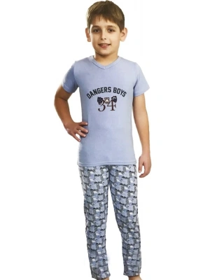 Baskılı Erkek Çocuk Pijama Takımı 7321