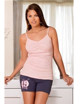 Berrak Baskılı Short Takım 2406