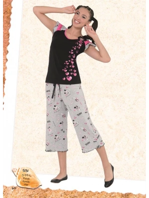 Berrak Bayan Kapri Pijama Takım 5131