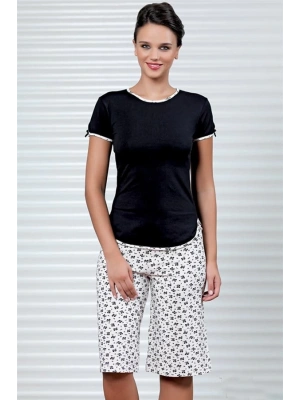 Çiçek Baskılı Kaprili Takımı B453