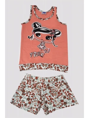 Kız Çocuk Şortlu Takım 6525