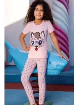 Kız Çocuk Taytlı Takım   6527