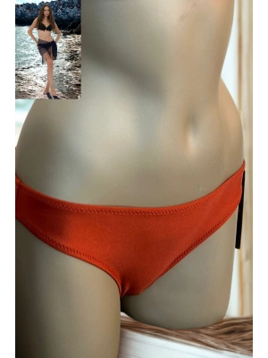 Özel Tasarım Şık Kiremit Rengi Bikini Alt