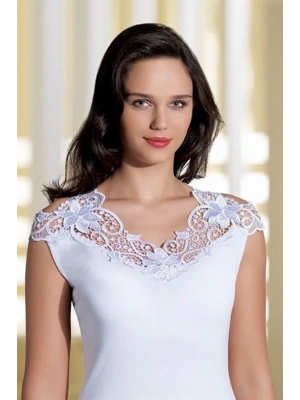 Şahinler Arkası Güpürlü Atlet B396