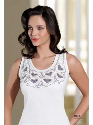 Şahinler Bayan Nakışlı Likralı Atlet B338