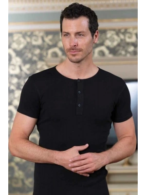 Şahinler Erkek Kısa Kollu Bisiklet Yaka Kaşkorse Atlet E089