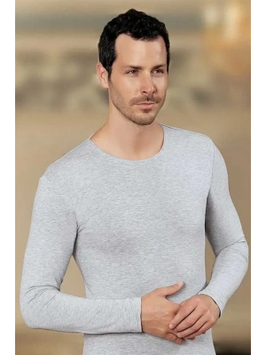 Şahinler Erkek Likralı Uzun Kol O Yaka E070