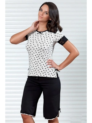 Şahinler Kolu Dantelli Kapri Takım B454