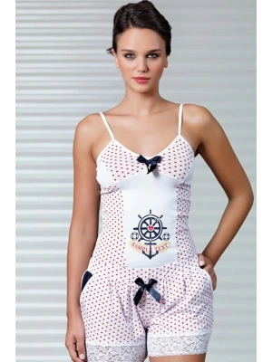 Şahinler Puantiyeli Şortlu Takım B404