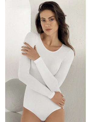 Şahinler Uzun Kollu Bisiklet Yaka Çıtçıtlı Body B866