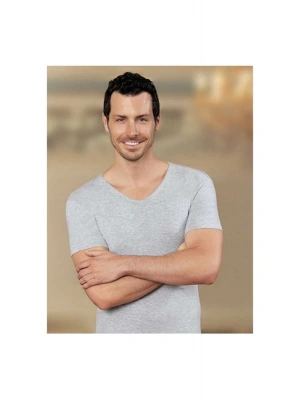 şahinler v yaka licralı kollu atlet