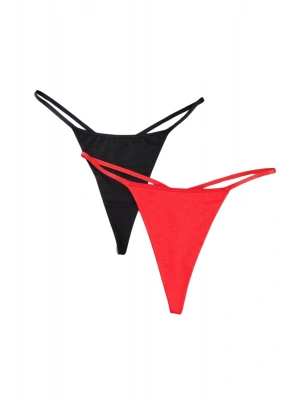 Süprem Penye Tanga Külot 3lü Model RenkliModellerimiz 83012-2Lİ