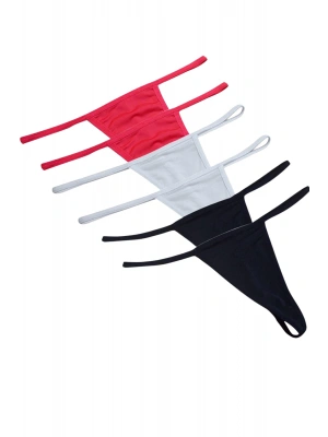 Süprem Penye Tanga Külot 6 lı Model RenkliModellerimiz 83031-6LI