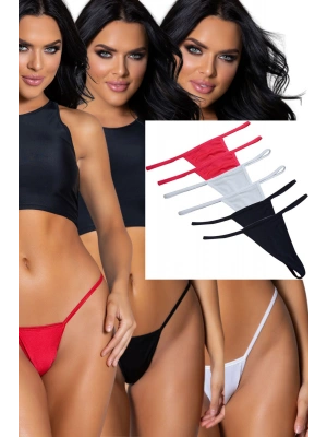 Süprem Penye Tanga Külot 6lı Model RenkliModellerimiz 83010-6LI