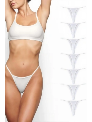 Süprem Penye Tanga Külot 7li Model RenkliModellerimiz 83021-7Lİ