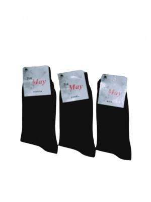 Ucuz Erkek Çorabı Siyah 12 Adet