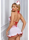 Anastasia Kırmızı Beyaz Fantezi Hemşire Kostüm 52032