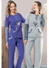 Berrak Bayan Kışlık Pijama Takımı 5290