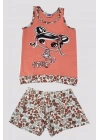 Kız Çocuk Şortlu Takım 6525