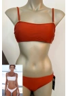 Özel Tasarım Kiremit Rengi Şık Bikini Takımı