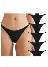 Süprem Penye Tanga Külot 5li Model RenkliModellerimiz 83020-5Lİ