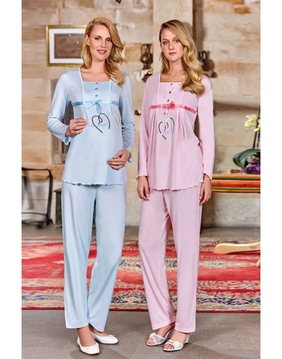 Berrak Bayan Hamile Pijama Takımı 392