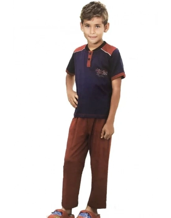 Berrak Erkek Çocuk Kısa Kollu Pijama Takım 361