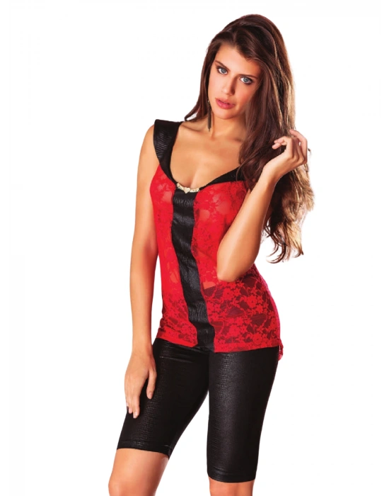 Berrak Kadın Taşlı Dantel Takım 2658