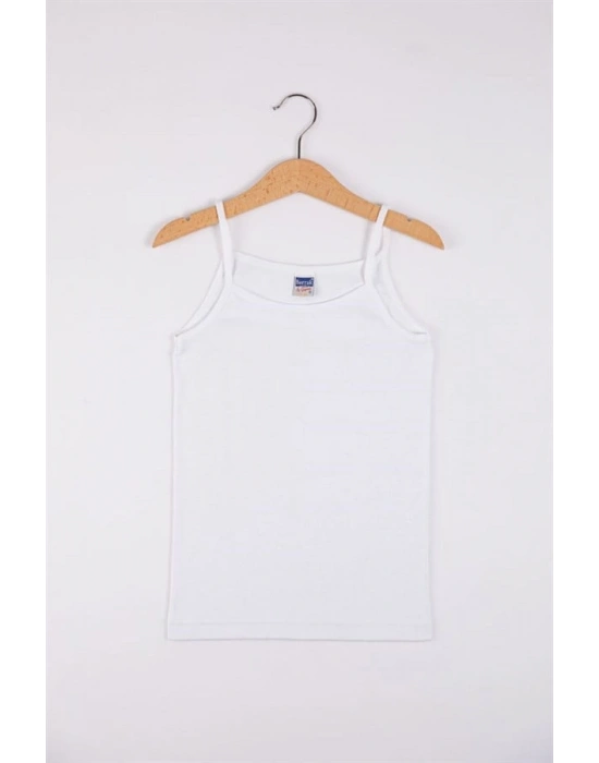 Berrak Kız Çocuk Ribana İp Askılı Atlet 2520