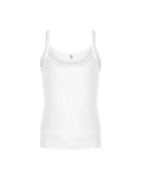 Erdem Kız Çocuk Plıseli Atlet 4052