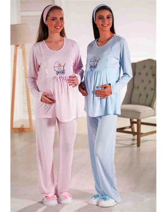 Estiva Micro Viscon Lohusa Pijama Takımı 17374